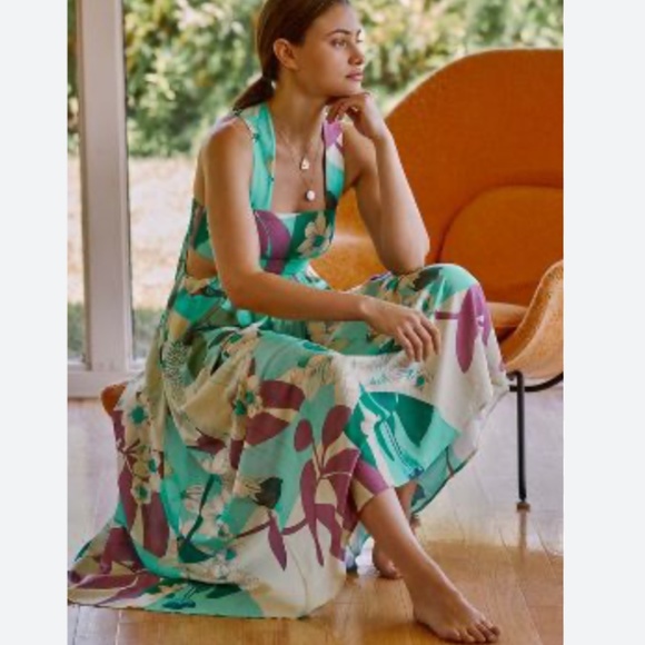 Brand New THE PIPER BANDEAU CUTOUT MAXI DRESS - Picture 3 of 12